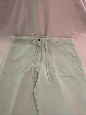 Caribbean Joe Mint Green Elastic Waist Pants